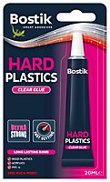 Bostik Hard Plastics Clear Glue 20ml (6 Packs)