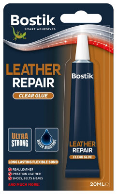 Bostik Leather Repair Clear Glue 20ml (2 Packs)
