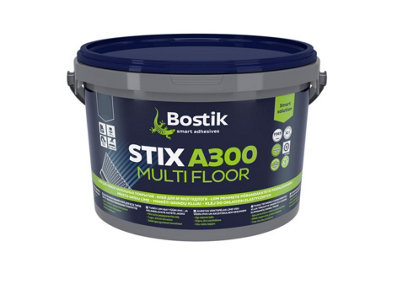 Bostik STIX A300 Multi Floor Vinyl & LVT Adhesive (6kg Tub) (Pack of 2)