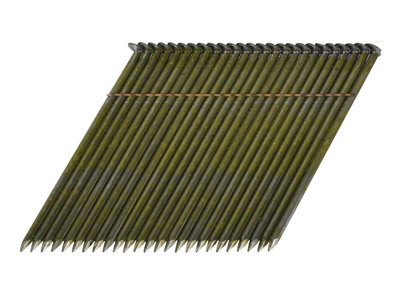 Bostitch S28075 28 Bright Smooth Shank Stick Nails 2.8 x 75mm Pack 2000 BOSS28075