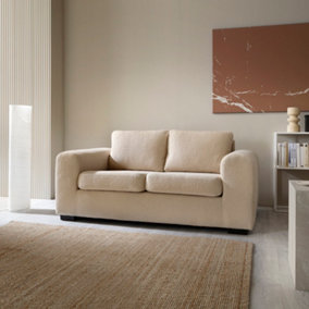 Boston Boucle 3 Seater in Beige