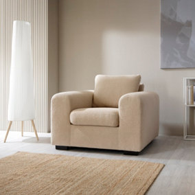 Boston Boucle Armchair in Beige