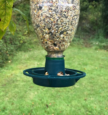 Bottle Top Bird Seed Feeders (Set of 6)