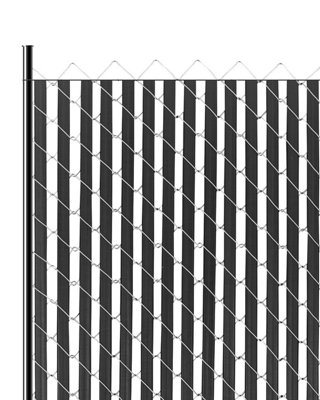 Bottom Locking Privacy Slats, Double-Wall Vertical Bottom-Locking Slats ...