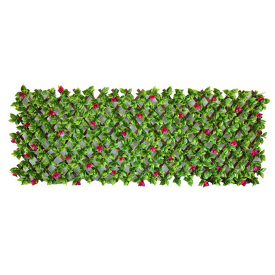 Bougainvillea YOJ871MAL Pink PVC Trellis 180 x 60cm