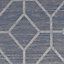 Boutique Asscher Sapphire Geometric Wallpaper