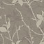 Boutique Belle Taupe/Gold Leaves Wallpaper