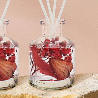 Boutique Berry & Bay Floral Reed Diffuser Set of 3 Gift Set - 4