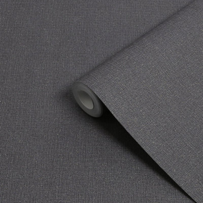 Boutique Breeze Texture Blue Metallic Shimmer Wallpaper