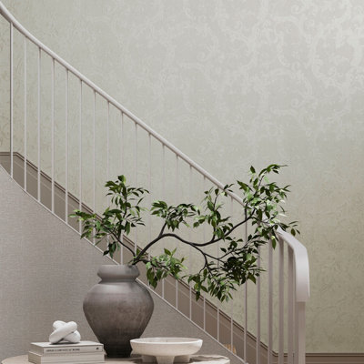 Boutique Florentine Pearl Wallpaper