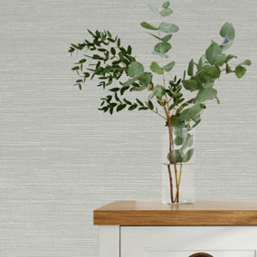 Boutique Gilded Sage Texture Plain Wallpaper