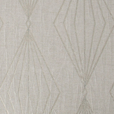 Boutique Marquise Geometric Pearl Wallpaper
