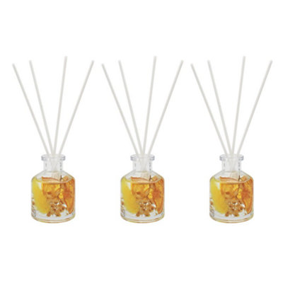 Boutique Orange Blossom Floral Reed Diffuser Set of 3 Gift Set - 3