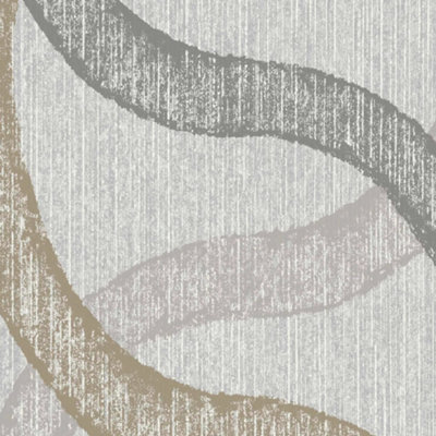 Boutique Refine Geometric Natural Wallpaper