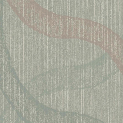 Boutique Refine Geometric Sage Green Wallpaper
