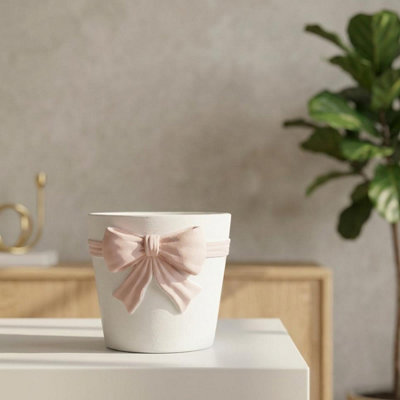 Bow Decorative Planter Pot Modern