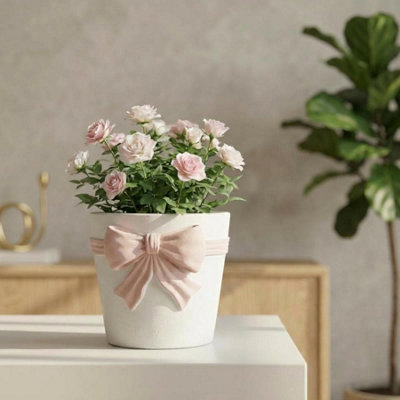 Bow Decorative Planter Pot Modern