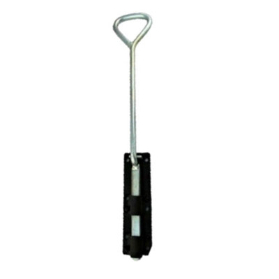 Bow Handle Drop Down Bolt 18" Gate Garage HEAVY DUTY Black