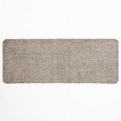 Bowden Polyester Cotton TPR Backing 50x120cm Granite Runner