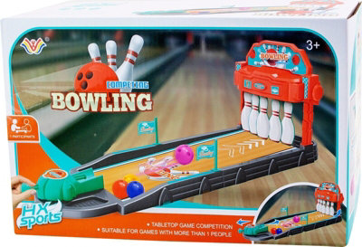 Bowling Alley Set Tabletop Board Game Family Portable Kids Fun Toy Xmas Gift New Price Comparisons | Compare The Build