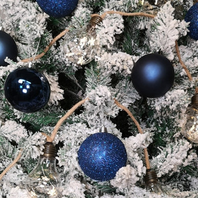 Navy blue clearance baubles