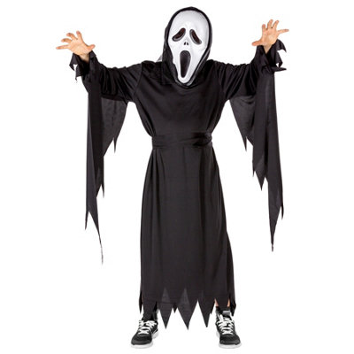 Boys Halloween Scare Costume 300110 - black 140 (10-12y)