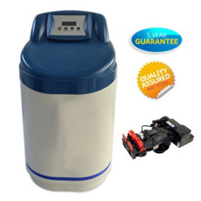 BP Mini Compact Meter Controlled Water Softener - 1 - 8 People + Quick Bypass