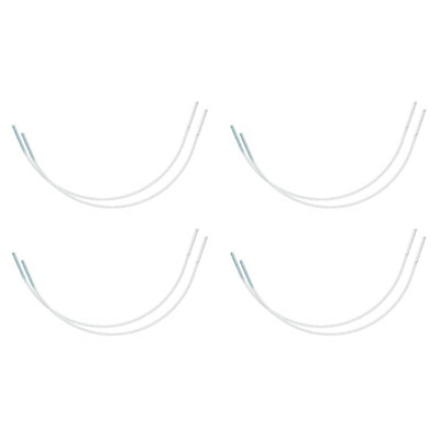 BRA WIRE SET PK4 - Bra Wires: 4 Pairs: 24cm: White - Marbet