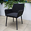 Bracken Outdoors Milano 6 Seat Rectangular Fabric Garden Furniture Dining Set
