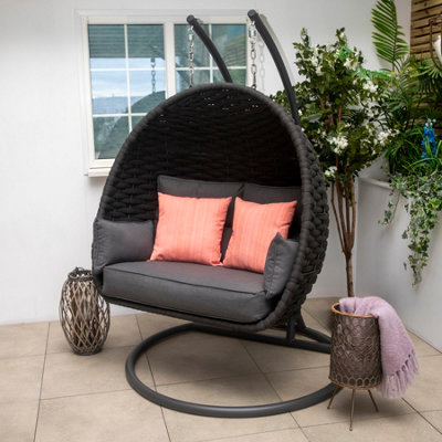 Bracken Outdoors Monaco Rope Double Hanging Egg Chair - 3