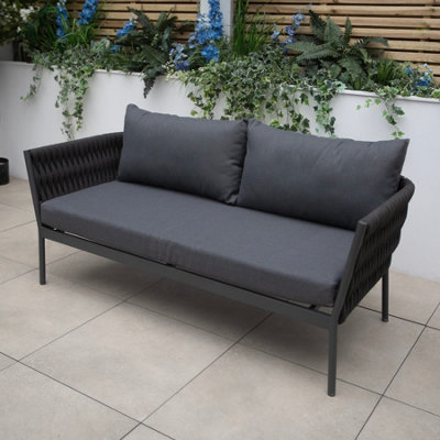 Bracken Outdoors Monaco Rope Lounge Sofa Garden Furniture Set - 6
