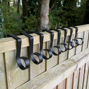 Bracket Fence Panel Hooks (Set of 12)