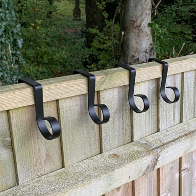 Bracket Fence Panel Hooks (Set of 12)