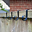 Bracket Fence Panel Hooks (Set of 12)