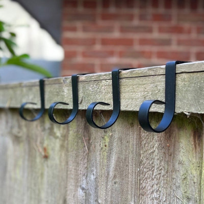 Bracket Fence Panel Hooks (Set of 12)