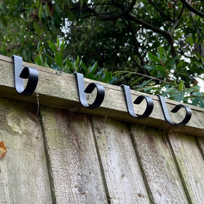 Bracket Fence Panel Hooks (Set of 12)