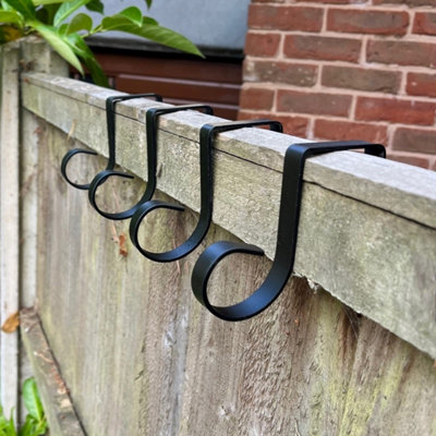 Bracket Fence Panel Hooks (Set of 12)
