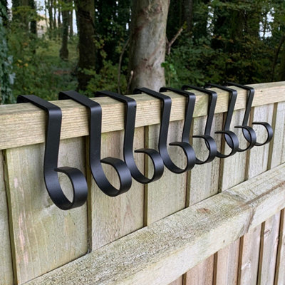 Bracket Fence Panel Hooks (Set of 8)