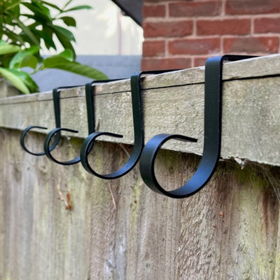 Bracket Fence Panel Hooks (Set of 8)