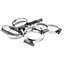 Bradas 10 x 20-32mm Stainless Steel Hose Clips Pipe Clamps - Jubilee Type