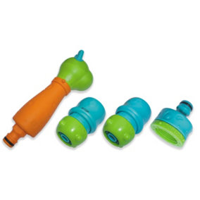 Bradas Colorful Sprinkler Multifunctional Nozzle for Kids Children Garden Watering Fun