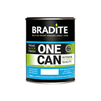 Bradite One Can Matt Multi-Surface Primer and Finish (OC63) 1L - (BS 381C 538) Post office red / Cherry