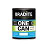 Bradite One Can Matt Multi-Surface Primer and Finish (OC63) 1L - (RAL 6015) Black olive