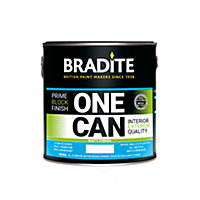 Bradite One Can Matt Multi-Surface Primer and Finish (OC63) 2.5L - (BS 381C 412) Dark brown