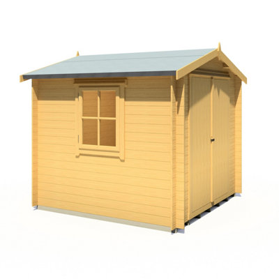 Bradley 19 mm Log Cabin 8 x 8 Feet