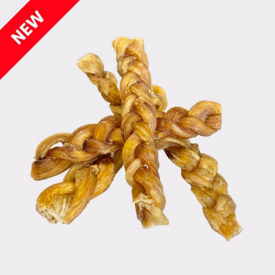 Braided Tendon (1kg) 100% Natural Beef Dog's Treat