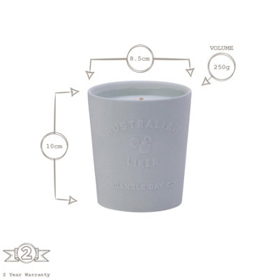 Bramble Bay - Australian Linen Scented Candle & Diffuser Set - 250g/180ml - Vintage Cotton - 2pc - 3