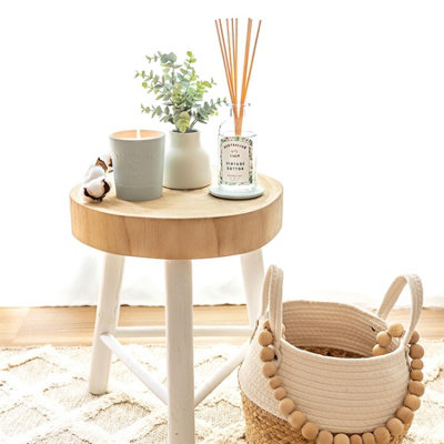 Bramble Bay - Australian Linen Scented Candle & Diffuser Set - 250g/180ml - Vintage Cotton - 2pc - 7