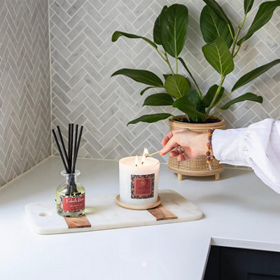 Bramble Bay - Botanical Scented Candle & Diffuser Set - 400g/150ml - Kakadu Rains - 2pc - 4