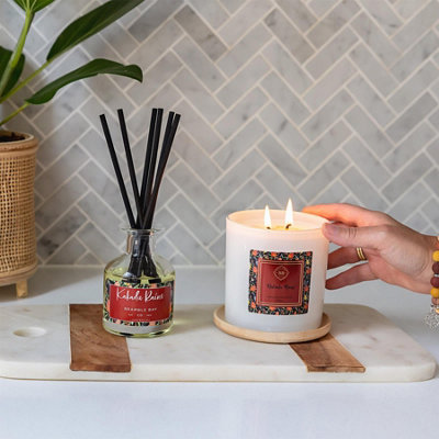 Bramble Bay - Botanical Scented Candle & Diffuser Set - 400g/150ml - Kakadu Rains - 2pc - 5